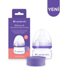 Lansinoh 60 ml Biberon ve Naturalwave® Biberon Emziği (0 Ay+)