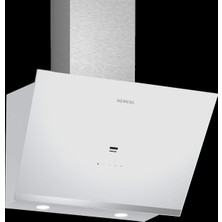 Siemens SİEMENS LC67KPJ20T iQ500 Duvar Tipi Davlumbaz 60 cm Beyaz Cam Yüzey, Beyaz
