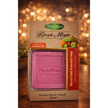 Phytoflora Karışık Meyve Sabun 125GR Kese ve Sabunluk Hediye
