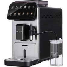 Onvo OVCM01 Tam Otomatik Espresso Makinesi 1350 W Modern Tasarım 15 Bar Basınç Gücü