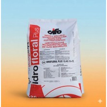 Cifo Idrofloral Plus 13.40.13+TE - Yüksek Çözünürlüklü Mikro Kristal Gübre (25 Kg)