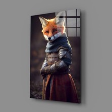 İnsigneart Tilki Cam Tablo || Tasarımcı Koleksiyonu