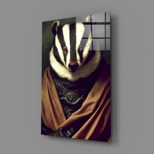 İnsigneart Insigne Art Design Rakun Cam Tablo || Tasarımcı Koleksiyonu