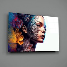 İnsigneart Insigne Art Design Güzelliğe Dönüşüm Cam Tablo || Tasarımcı Koleksiyonu