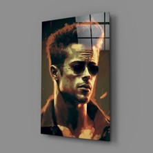 İnsigneart Insigne Art Design Dövüş Kulübü - Tyler Durden Cam Tablo || Tasarımcı Koleksiyonu