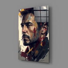 İnsigneart Insigne Art Design Demir Adam Cam Tablo || Tasarımcı Koleksiyonu