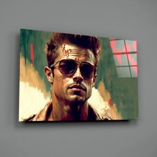 İnsigneart Insigne Art Design Dövüş Kulübü - Tyler Durden Cam Tablo || Tasarımcı Koleksiyonu