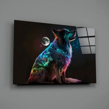 İnsigneart Uzay Köpeği Cam Tablo || Tasarımcı Koleksiyonu