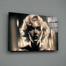 İnsigneart Marilyn Monroe Cam Tablo || Tasarımcı Koleksiyonu