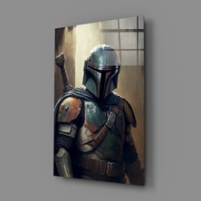 İnsigneart Boba Fett Cam Tablo || Tasarımcı Koleksiyonu