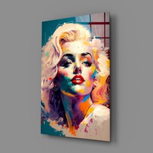İnsigneart Marilyn Monroe Cam Tablo || Tasarımcı Koleksiyonu