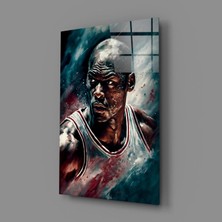 İnsigneart Michael Jordan Cam Tablo || Tasarımcı Koleksiyonu