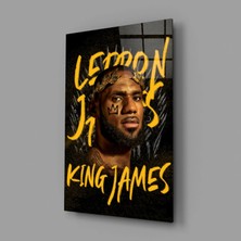 İnsigneart Lebron James, Kral Cam Tablo || Tasarımcı Koleksiyonu