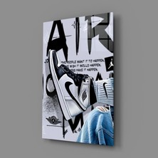 İnsigneart Insigne Art Design Air Jordan Cam Tablo || Tasarımcı Koleksiyonu