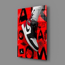 İnsigneart Insigne Art Design Air Jordan Cam Tablo || Tasarımcı Koleksiyonu