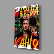 İnsigneart Frida Kahlo Cam Tablo || Tasarımcı Koleksiyonu