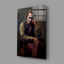 İnsigneart Düşünen Joker Cam Tablo || Tasarımcı Koleksiyonu