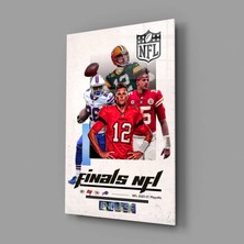 İnsigneart Nfl Finalleri Cam Tablo || Tasarımcı Koleksiyonu