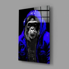İnsigneart Insigne Art Design Maymun Cam Tablo || Tasarımcı Koleksiyonu