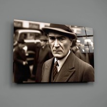 İnsigneart Atatürk Cam Tablo || Tasarımcı Koleksiyonu