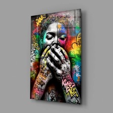 İnsigneart Insigne Art Design Şşşşşş Cam Tablo || Tasarımcı Koleksiyonu