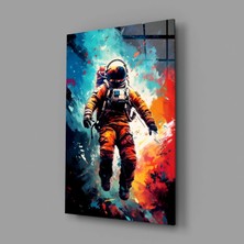 İnsigneart Insigne Art Design Astronot Cam Tablo || Tasarımcı Koleksiyonu