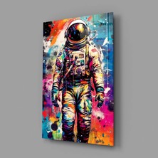 İnsigneart Insigne Art Design Astronot Cam Tablo || Tasarımcı Koleksiyonu