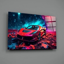 İnsigneart Insigne Art Design Ferrari Cam Tablo || Tasarımcı Koleksiyonu