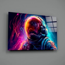İnsigneart Insigne Art Design Astronot Cam Tablo || Tasarımcı Koleksiyonu