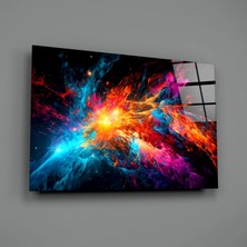 İnsigneart Insigne Art Design Uzayın Renkleri Cam Tablo || Tasarımcı Koleksiyonu