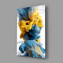 İnsigneart Insigne Art Design Renk Patlaması Cam Tablo || Tasarımcı Koleksiyonu
