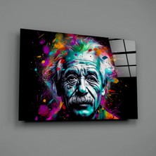 İnsigneart Einstein Cam Tablo || Tasarımcı Koleksiyonu