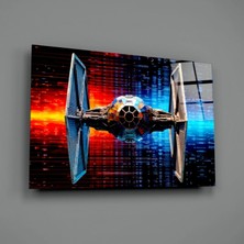 İnsigneart Tie Fighter Cam Talo || Tasarımcı Koleksiyonu