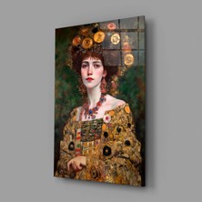 İnsigneart Insigne Art Design Klimt Tarzı Cam Tablo || Tasarımcı Koleksiyonu