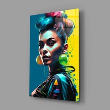 İnsigneart Insigne Art Design Küpeler Cam Tablo || Tasarımcı Koleksiyonu