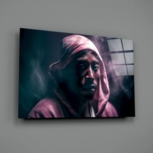 İnsigneart Tupac Cam Tablo || Tasarımcı Koleksiyonu