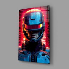 İnsigneart Robocop Cam Tablo || Tasarımcı Koleksiyonu