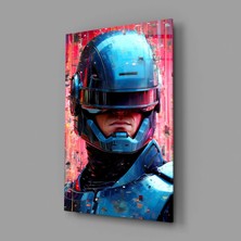 İnsigneart Robocop Cam Tablo || Tasarımcı Koleksiyonu