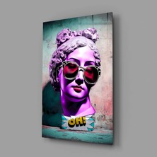 İnsigneart Insigne Art Design Ah! Cam Tablo || Tasarımcı Koleksiyonu