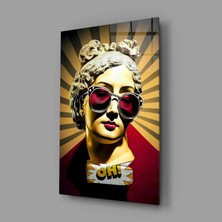 İnsigneart Insigne Art Design Ah! Cam Tablo || Tasarımcı Koleksiyonu