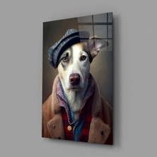 İnsigneart Köpek Vogue Cam Tablo || Tasarımcı Koleksiyonu