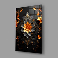 İnsigneart Insigne Art Design Şans Çiçeği Cam Tablo || Tasarımcı Koleksiyonu