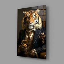 İnsigneart Insigne Art Design Beyefendi Cam Tablo || Tasarımcı Koleksiyonu