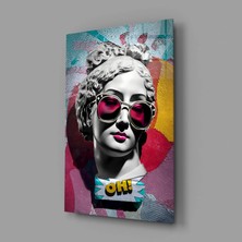 İnsigneart Insigne Art Design Ah! Cam Tablo || Tasarımcı Koleksiyonu