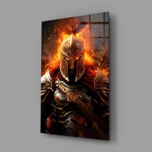 İnsigneart Insigne Art Design Savaşçı Cam Tablo || Tasarımcı Koleksiyonu