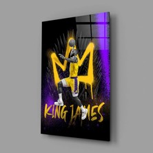 İnsigneart Kral James Cam Tablo || Tasarımcı Koleksiyonu
