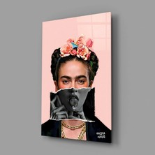 İnsigneart Çağdaş Kahlo Cam Tablo || Tasarımcı Koleksiyonu
