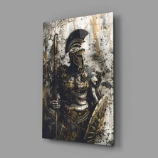 İnsigneart Insigne Art Design Gladyatör Cam Tablo || Tasarımcı Koleksiyonu
