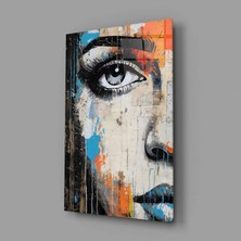 İnsigneart Insigne Art Design Yarım Portre Cam Tablo || Tasarımcı Koleksiyonu
