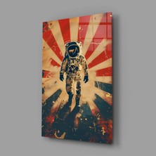 İnsigneart Astronot Cam Tablo || Tasarımcı Koleksiyonu